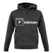 Pinkman Periodic Table unisex hoodie