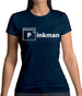 Pinkman Periodic Table Womens T-Shirt