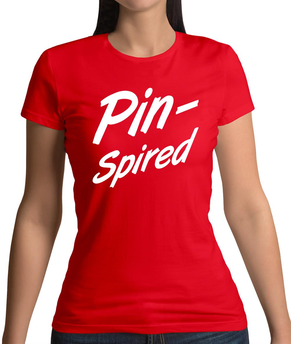 Pin-Spired Womens T-Shirt