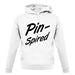 Pin-Spired unisex hoodie