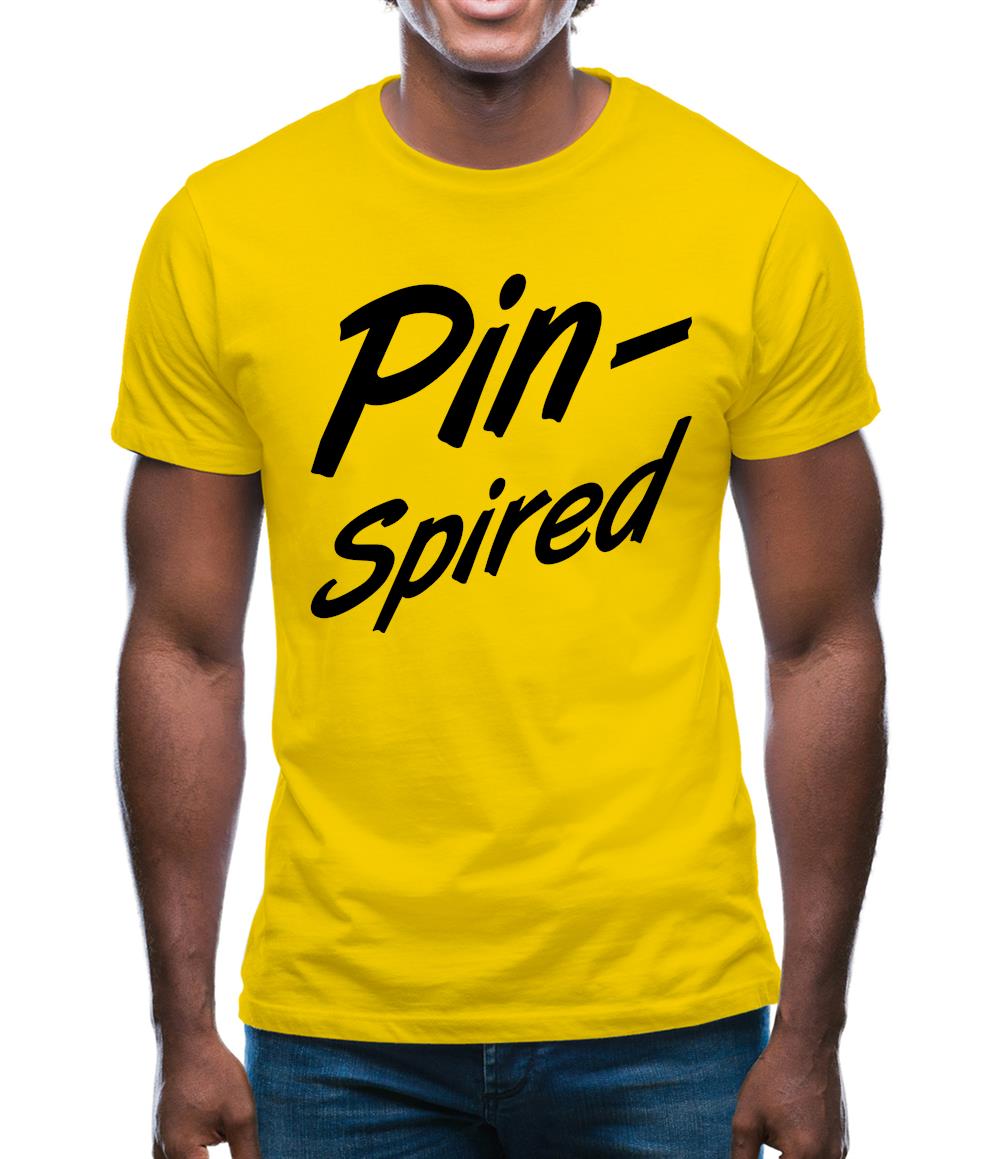 Pin-Spired Mens T-Shirt