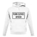 Plain Clothes Officer unisex hoodie