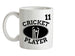 Cricket Player 11 Ceramic Mug