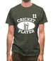 Cricket Player 11 Mens T-Shirt