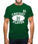 Cricket Player 11 Mens T-Shirt