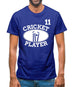 Cricket Player 11 Mens T-Shirt