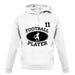 Football Player 11 unisex hoodie