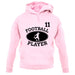 Football Player 11 unisex hoodie