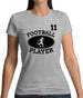 Football Player 11 Womens T-Shirt