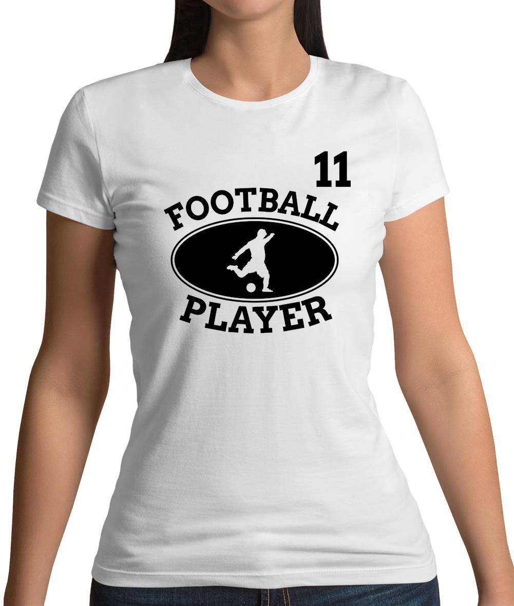 Football Player 11 Womens T-Shirt