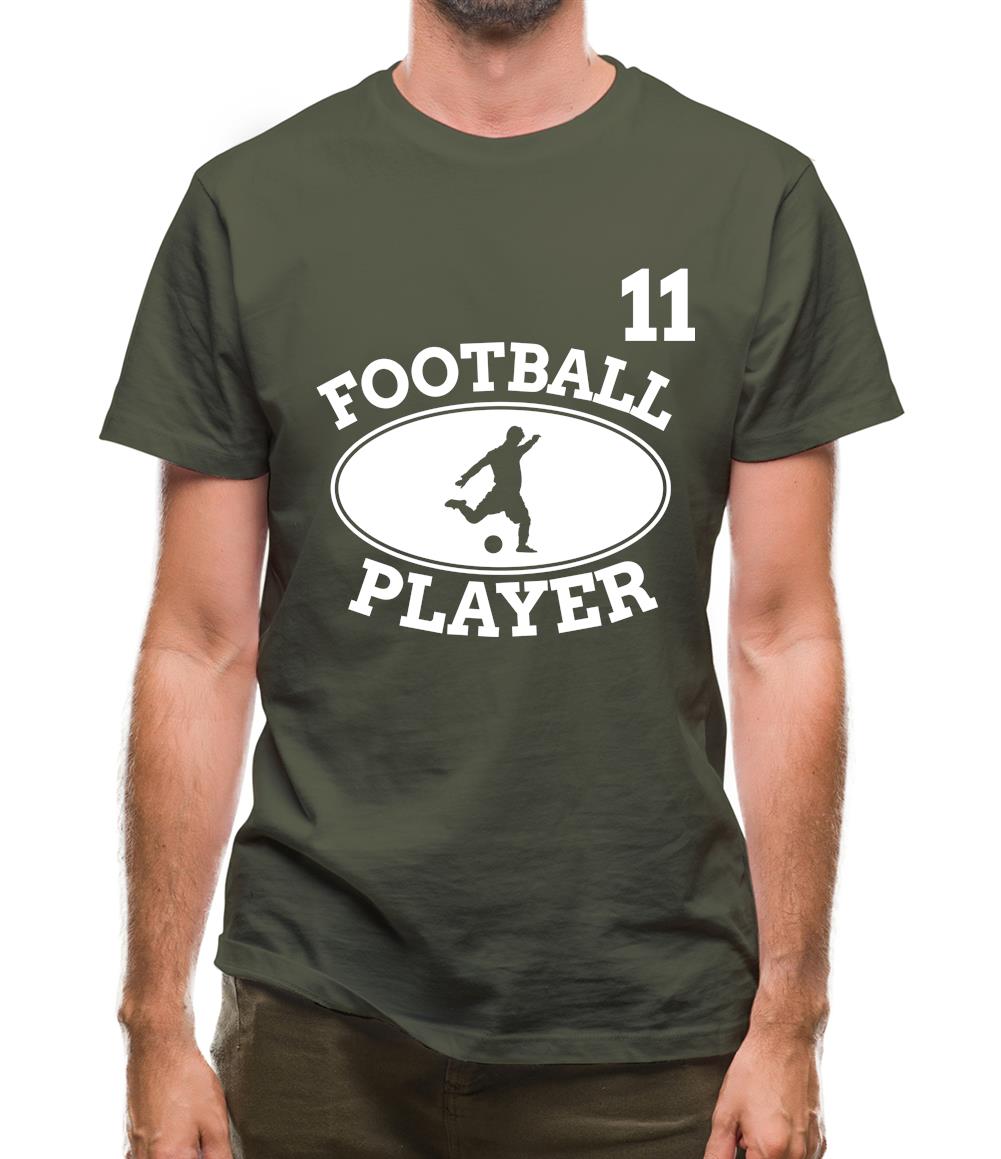 Football Player 11 Mens T-Shirt