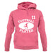 Football Player 11 unisex hoodie