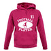 Football Player 11 unisex hoodie