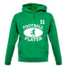 Football Player 11 unisex hoodie