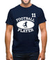 Football Player 11 Mens T-Shirt