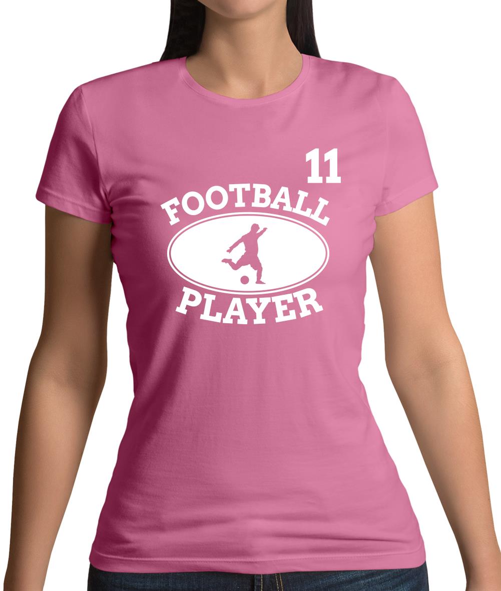 Football Player 11 Womens T-Shirt
