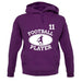 Football Player 11 unisex hoodie