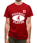 Football Player 11 Mens T-Shirt