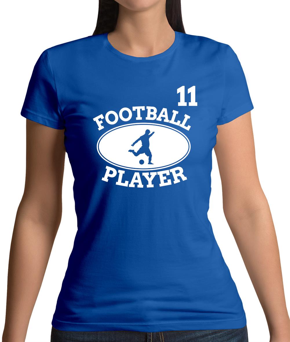 Football Player 11 Womens T-Shirt