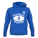 Football Player 11 unisex hoodie