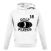 Golf Player 18 unisex hoodie