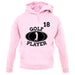 Golf Player 18 unisex hoodie