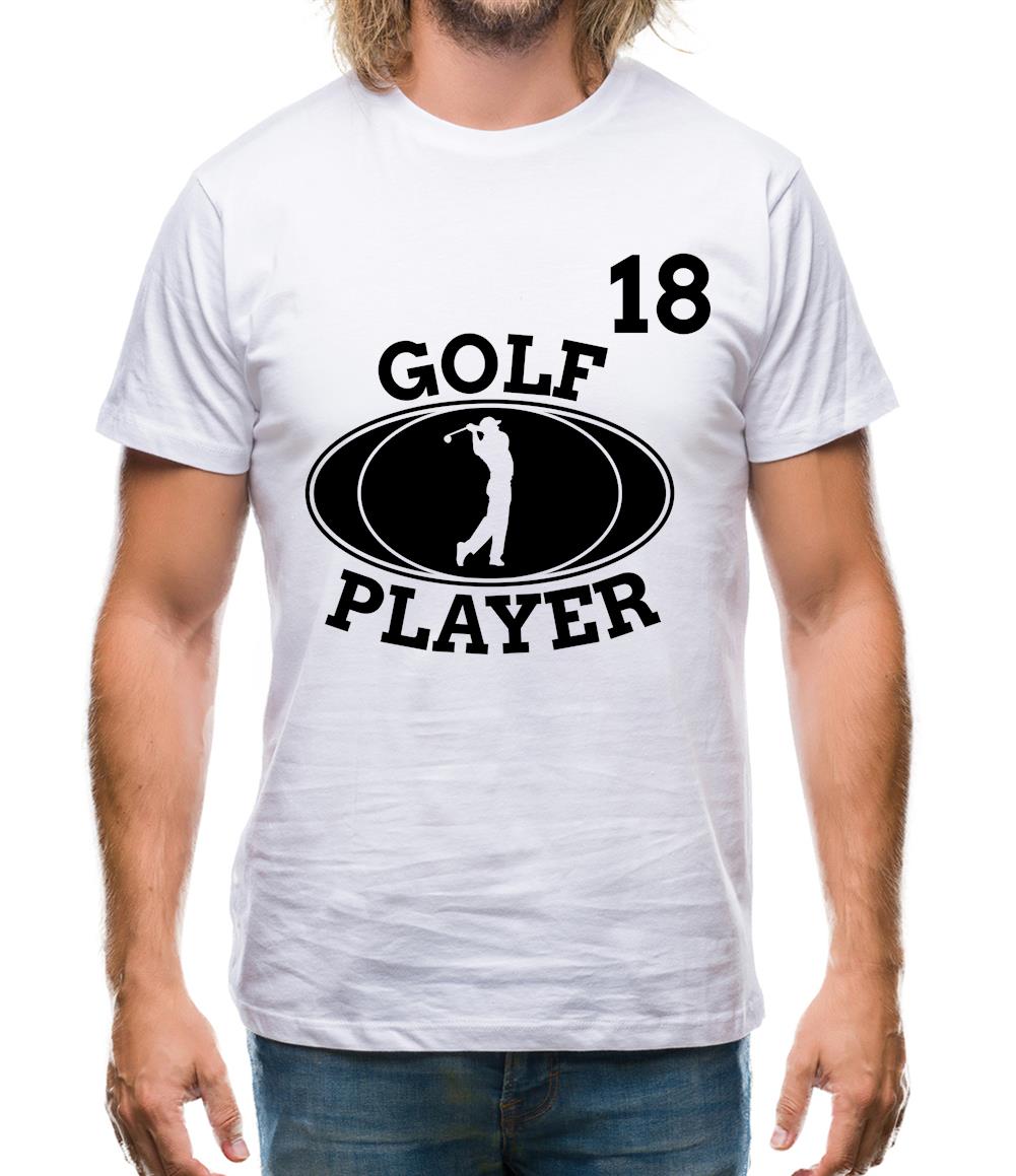 Golf Player 18 Mens T-Shirt