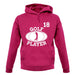 Golf Player 18 unisex hoodie