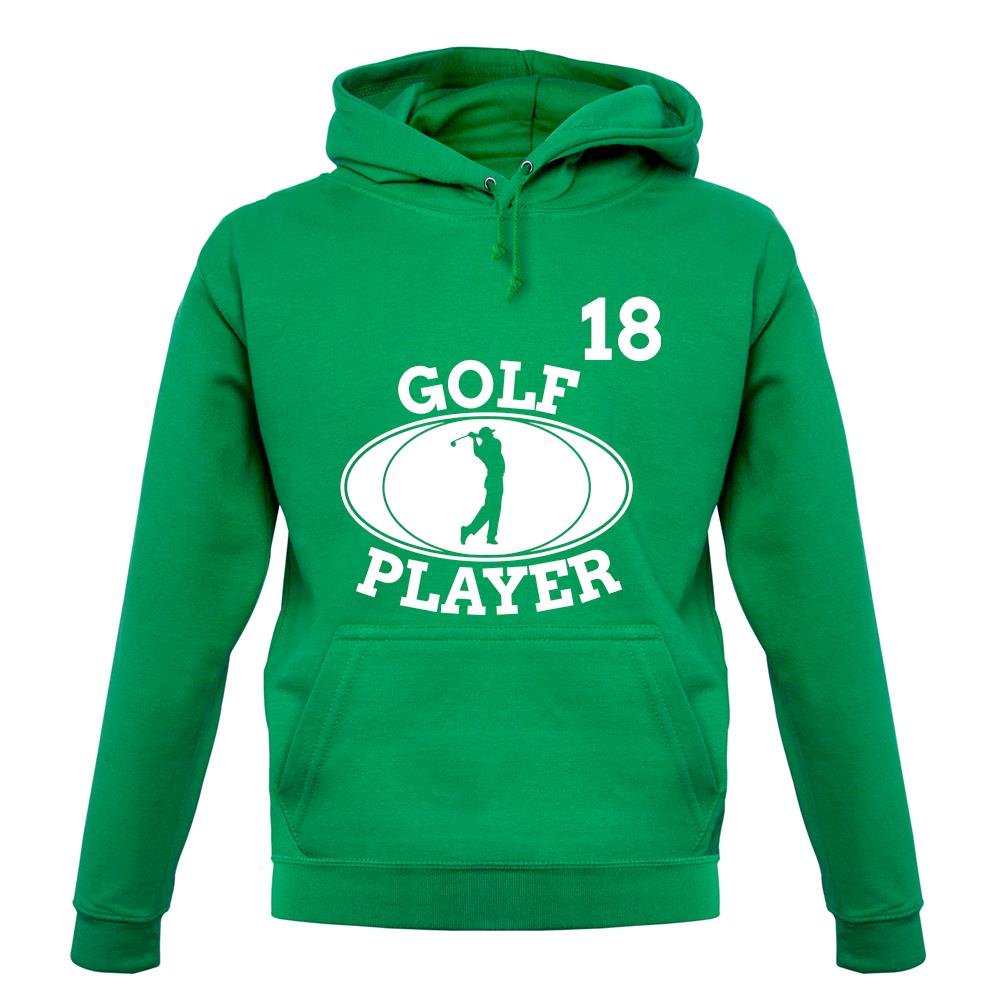 Golf Player 18 unisex hoodie