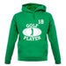 Golf Player 18 unisex hoodie