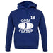 Golf Player 18 unisex hoodie