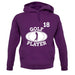 Golf Player 18 unisex hoodie