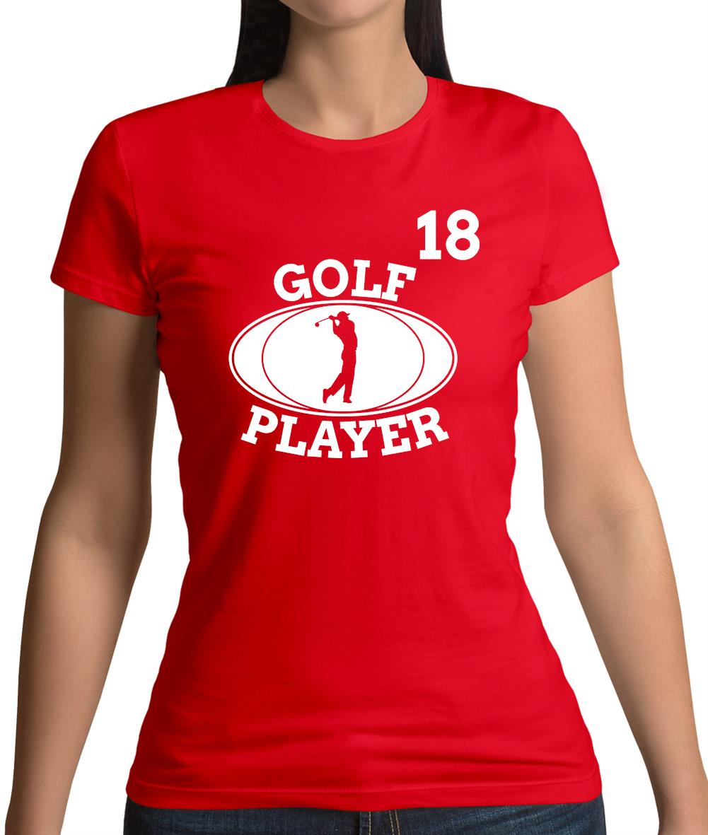 Golf Player 18 Womens T-Shirt