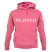 Player unisex hoodie