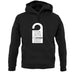 Please Do Not Disturb unisex hoodie