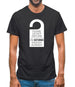 Please Do Not Disturb Mens T-Shirt