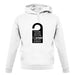 Please Do Not Disturb unisex hoodie