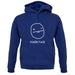 Poker Face unisex hoodie