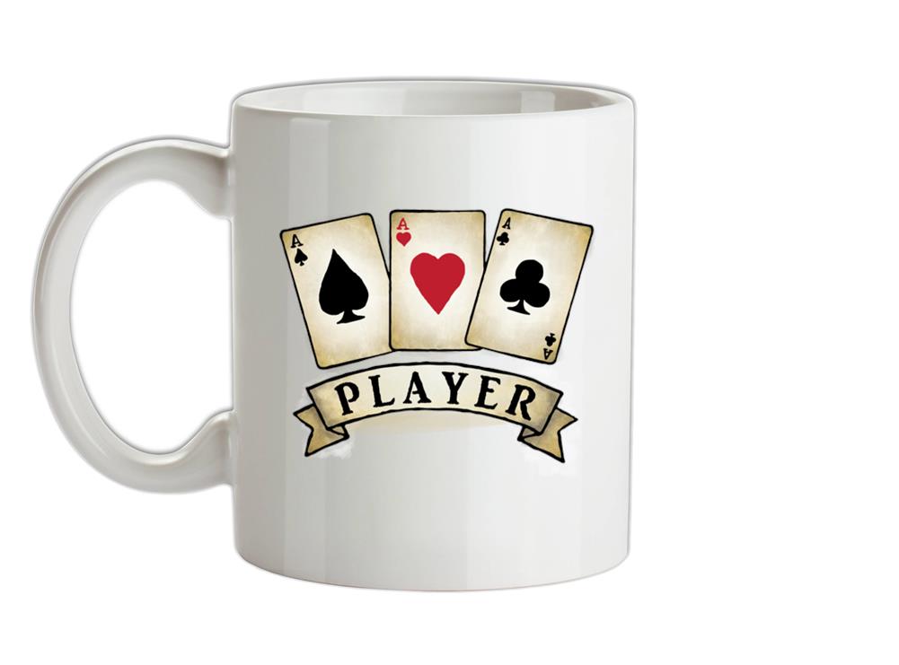 Poker Player Ceramic Mug