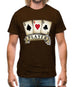 Poker Player Mens T-Shirt