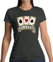 Poker Player Womens T-Shirt