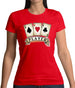Poker Player Womens T-Shirt