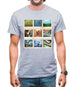 Go Cycling Photo Collage Mens T-Shirt