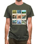 Go Cycling Photo Collage Mens T-Shirt