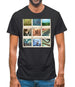 Go Cycling Photo Collage Mens T-Shirt