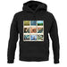 Go Cycling Photo Collage unisex hoodie