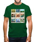 Go Cycling Photo Collage Mens T-Shirt