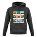 Go Cycling Photo Collage unisex hoodie