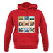 Go Cycling Photo Collage unisex hoodie