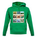 Go Cycling Photo Collage unisex hoodie